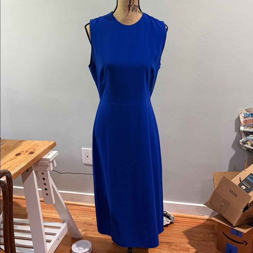 Zara Sleeveless Royal Blue dress size xl